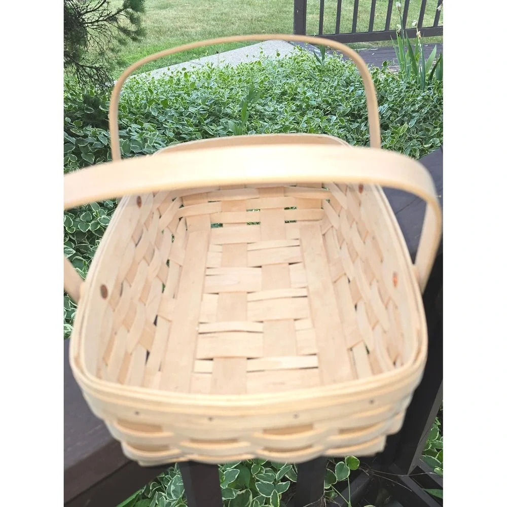 Longaberger 2000 Handwoven By Me Make A Basket Shop Dresden Ohio Signed